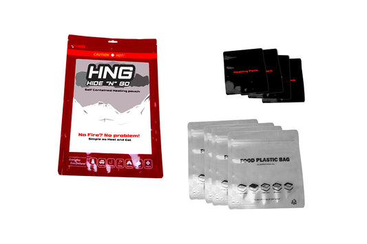HNG “Heat and Eat” food heating system. (4pack)