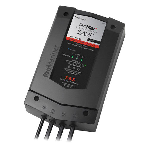 ProMariner ProMar1 DS Battery Charger 15 Amp - 3 Bank