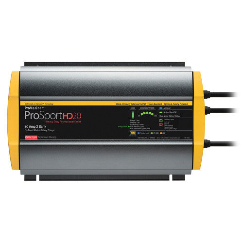 ProMariner ProSportHD Gen 4 Battery Charger 20 Amp - 2 Bank