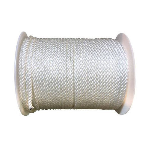 Gen3 Marine White 3-Strand Twisted Bulk Line - Per Foot