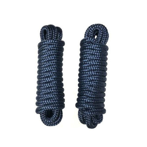 Gen3 Marine Double Braid 1/2" Dock Line - Navy (Pair)