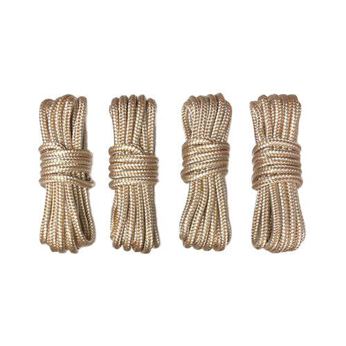 Gen3 Marine Double Braid 3/8" Dock Line - Gold/White (4 Pk)