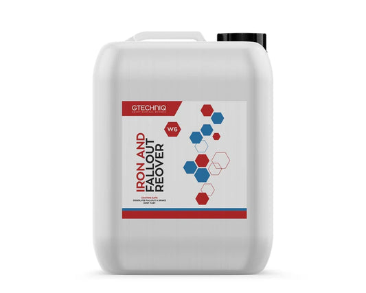 Gtechniq W6 Fallout & Iron Remover – Safe & Powerful Decontamination Gel for Paint and Wheels